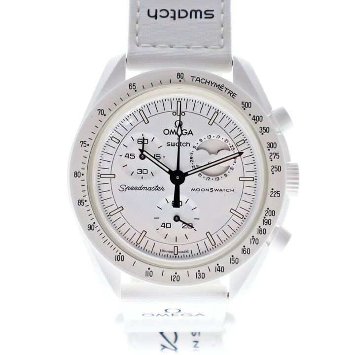楽天市場】スウォッチ Swatch オメガ Omega S033W700 ムーンウォッチ 