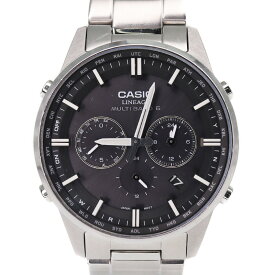 カシオ Casio LIW-M700D-1AJF リニエージ LINEAGE ブラック 電波ソーラー メンズ 腕時計【中古】