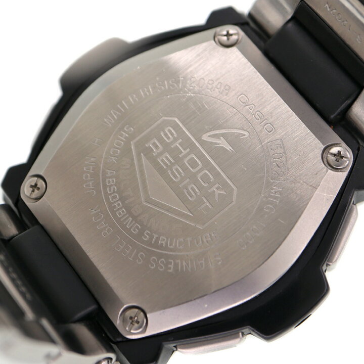楽天市場】カシオ Casio MTG-1000-1AJF G-SHOCK ブラック メンズ 