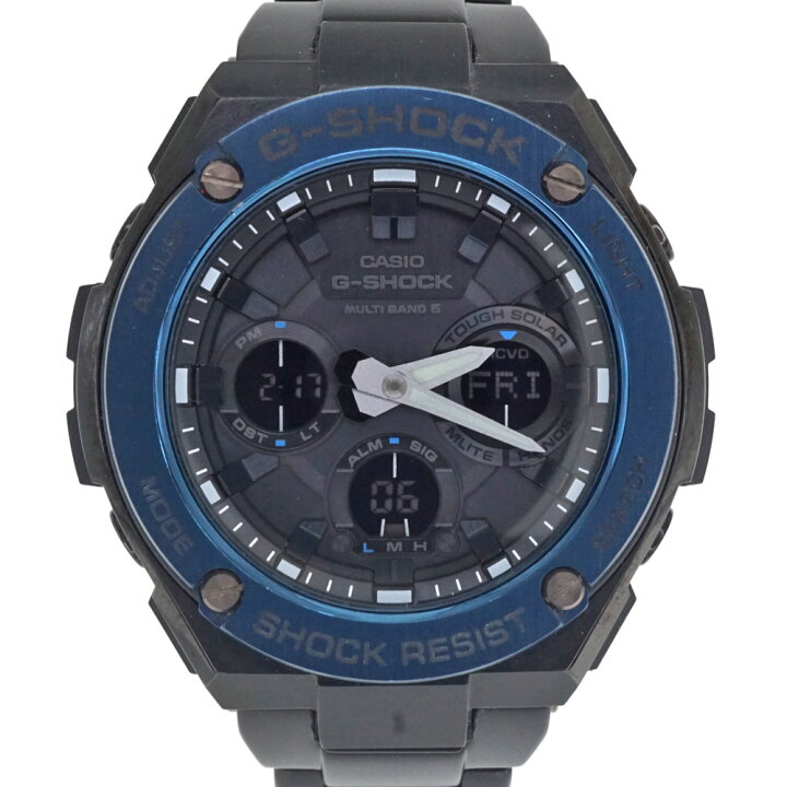 楽天市場】CASIO【カシオ】GST-W110BD-1A2JF G-SHOCK G-STEEL 電波 