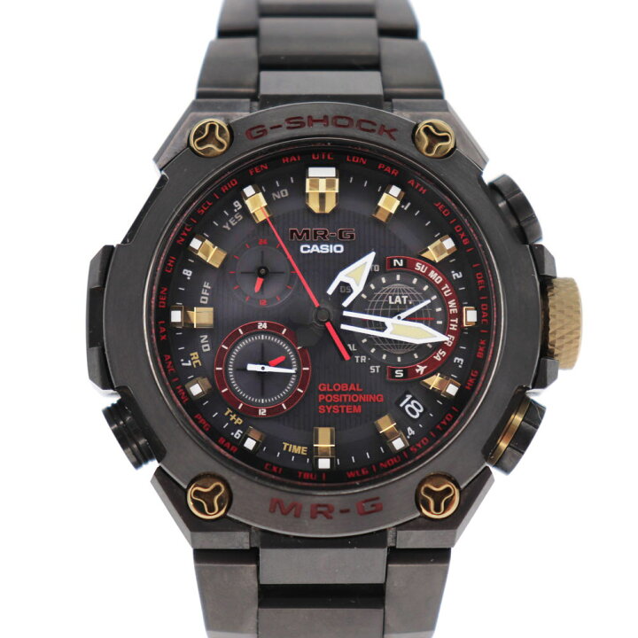 楽天市場】カシオ Casio MRG-G1000B-1A4JR G-SHOCK ソーラー電波 赤 