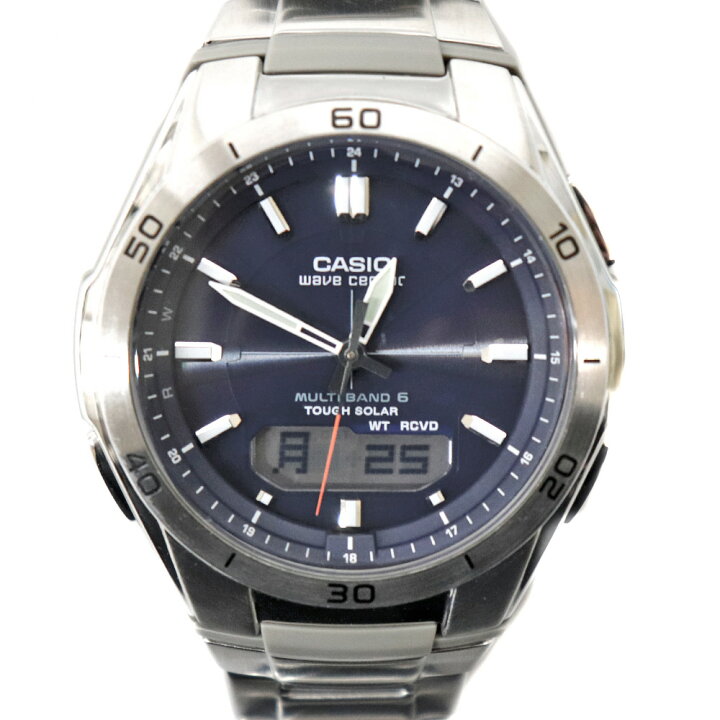 楽天市場】カシオ Casio WVA-M640D-1A2JF ウェーブセプター ソーラー 