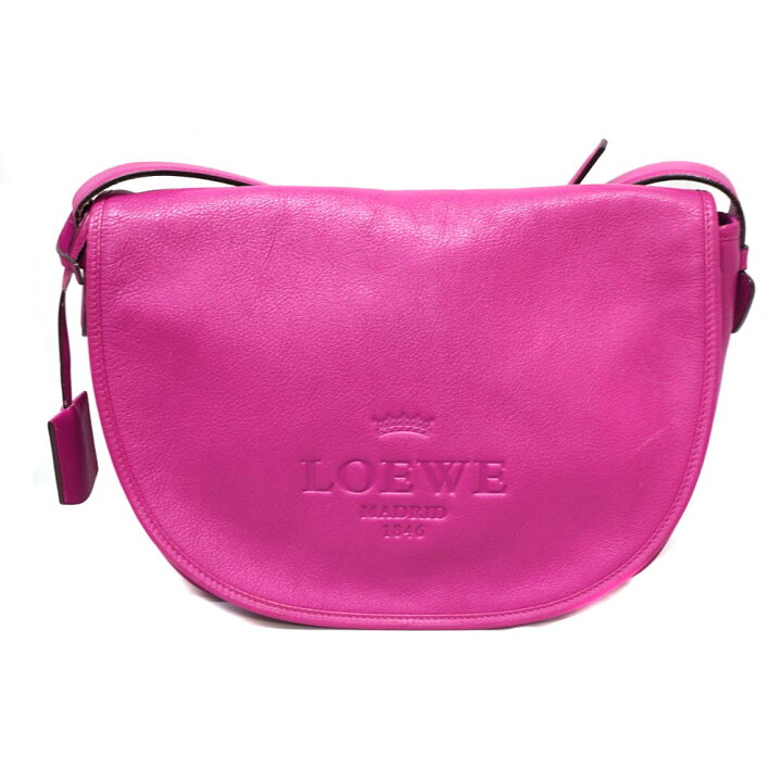 楽天市場】ロエベ LOEWE ヘリテージ ショルダーバッグ 【中古】 : 質屋  