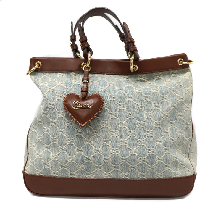 楽天市場】グッチ Gucci 282342 キャンバスバレンタイントート バッグ 