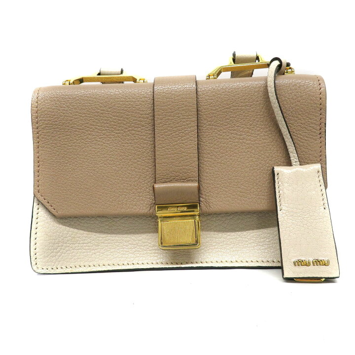 楽天市場】ミュウミュウ Miumiu RT609C マドラス ショルダーバッグ  