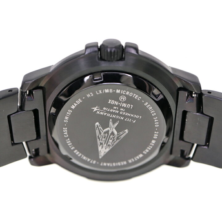 楽天市場】ルミノックス Luminox 3400 ナイトホーク F-117 メンズ 