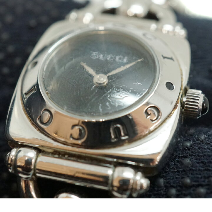 楽天市場】グッチ Gucci 6400L ホースビット クオーツ 電池式 腕時計 