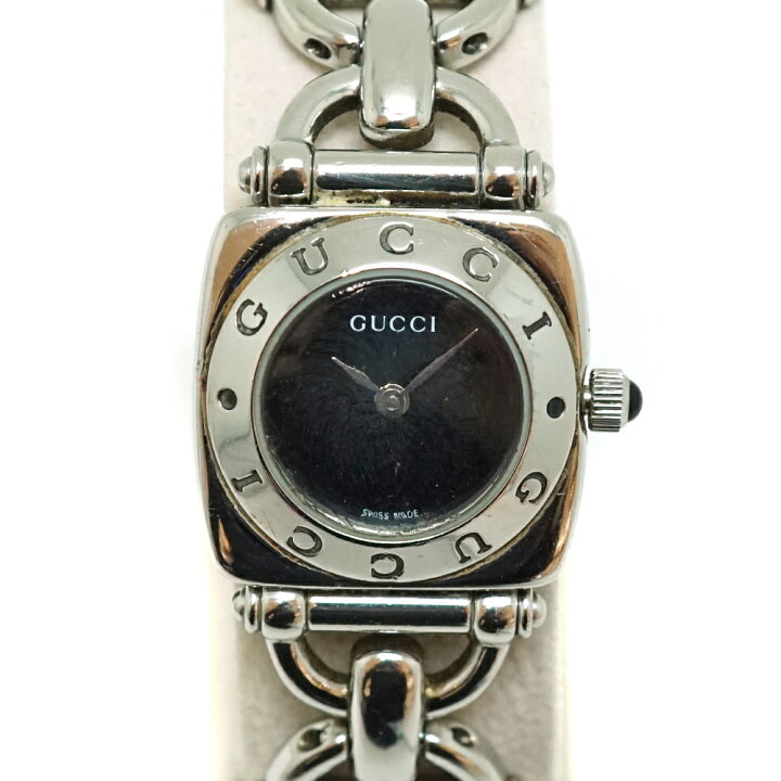 楽天市場】グッチ Gucci 6400L ホースビット クオーツ 電池式 