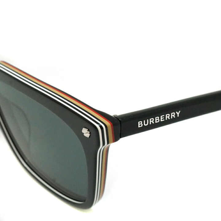楽天市場】バーバリー Burberry B4337-F サングラス 黒 【中古 
