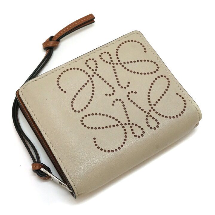 楽天市場】ロエベ Loewe コンパクトウォレット アナグラム 財布  