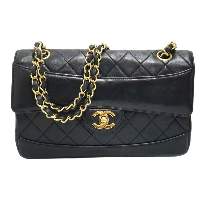 楽天市場】シャネル Chanel チェーンショルダーバッグ ブラック【中古 
