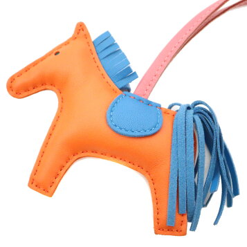 楽天市場】美品 エルメス ロデオPM アニョーミロ ブルーサフィール  