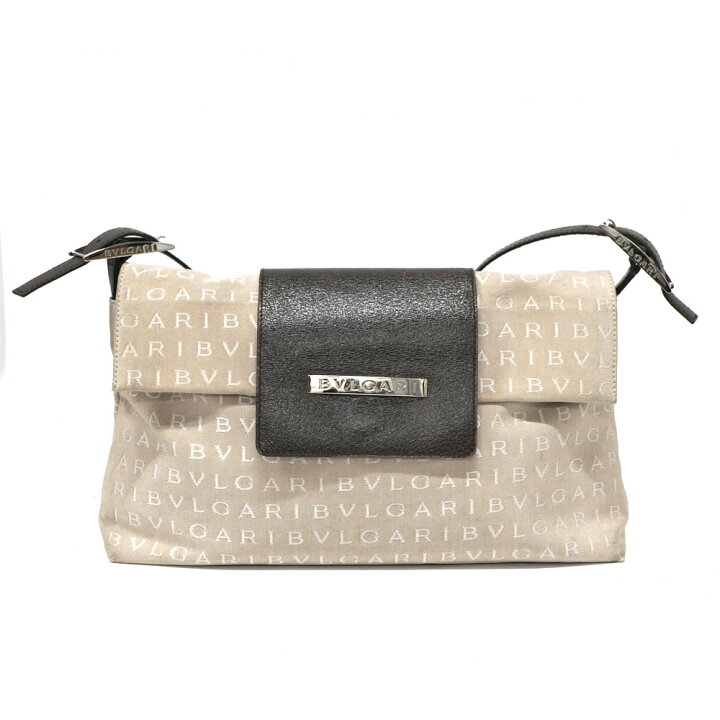 楽天市場】ブルガリ Bvlgari ワンショルダーバッグ ロゴマニア 【中古  
