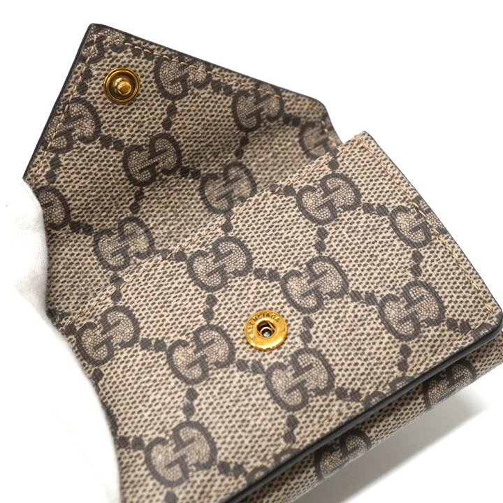 楽天市場】グッチ×バレンシアガ Gucci×Balenciaga 681704 三つ折り財布 