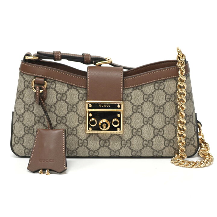 楽天市場】グッチ Gucci 811705 パドロックスモールショルダーバッグ  