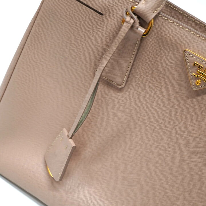 楽天市場】プラダ Prada 1BA874 ガレリア 2WAYバッグ ピンクベージュ  