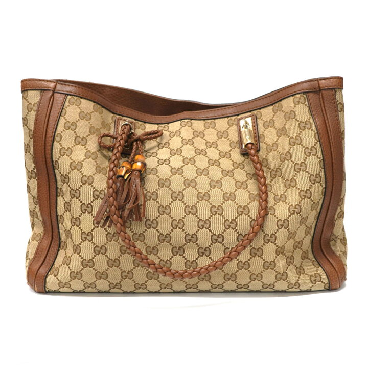 楽天市場】グッチ Gucci 269945 トートバッグ フリンジ付 【中古  