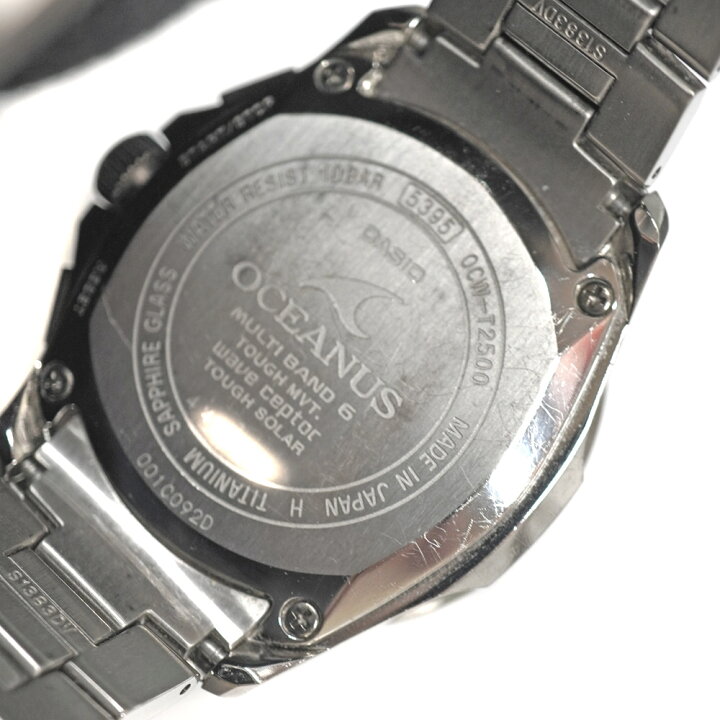 楽天市場】カシオ Casio OCW-T2500-1AJF オシアナス クラシックライン 