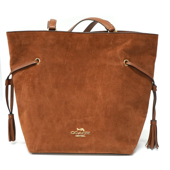楽天市場】コーチ Coach CM088 アンディ トートバッグ スエード 