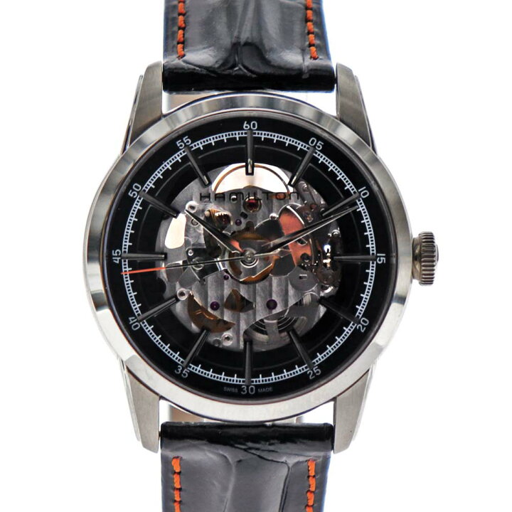 楽天市場】ハミルトン Hamilton H406550 レイルロード スケルトン  