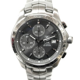 タグホイヤー Tagheuer CJF2115 リンク メンズ 腕時計 グレー【中古】