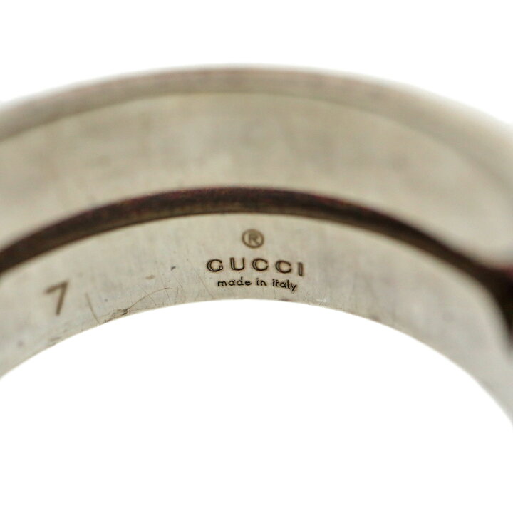 楽天市場】グッチ Gucci ノットインフィニティリング SV925【中古 