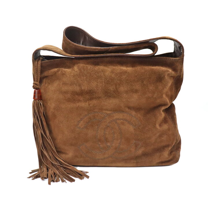 楽天市場】シャネル Chanel ワンショルダーバッグ スエード【中古  