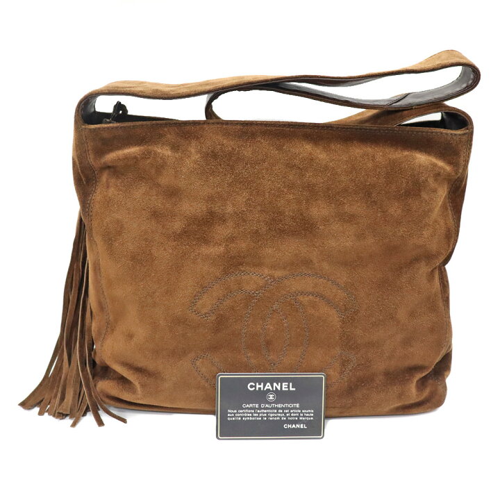 楽天市場】シャネル Chanel ワンショルダーバッグ スエード【中古