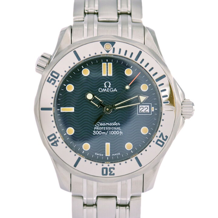 楽天市場】オメガ Omega 2562.80 シーマスター300 クオーツ ネイビー  