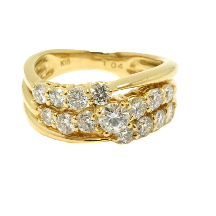 楽天市場】K18 18金 ダイヤモンド 1.04ct リング 指輪【中古】 : 質屋 