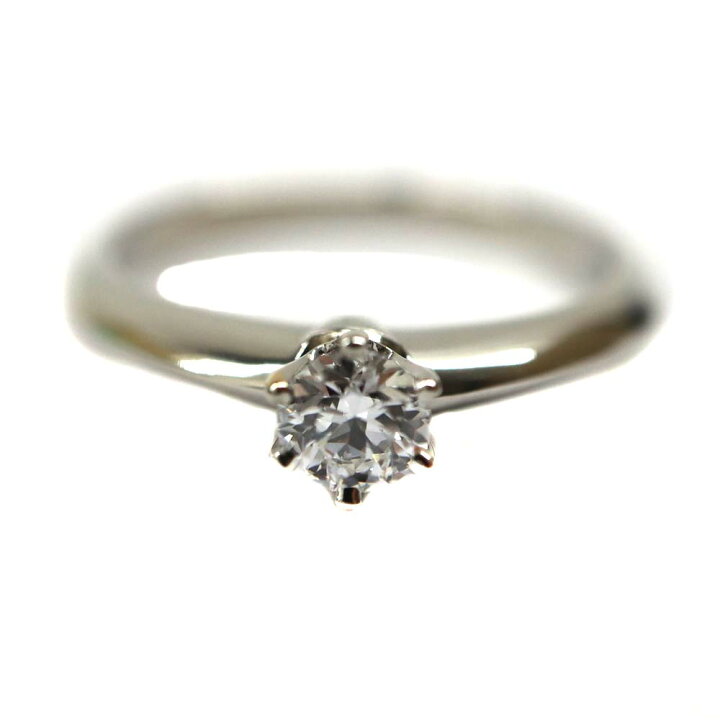 楽天市場】ティファニー Tiffany&co. D0.25ct ウェディングリング 指輪  