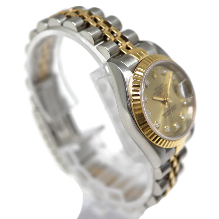 楽天市場】ロレックス Rolex 69173G デイトジャスト ゴールド 【中古 