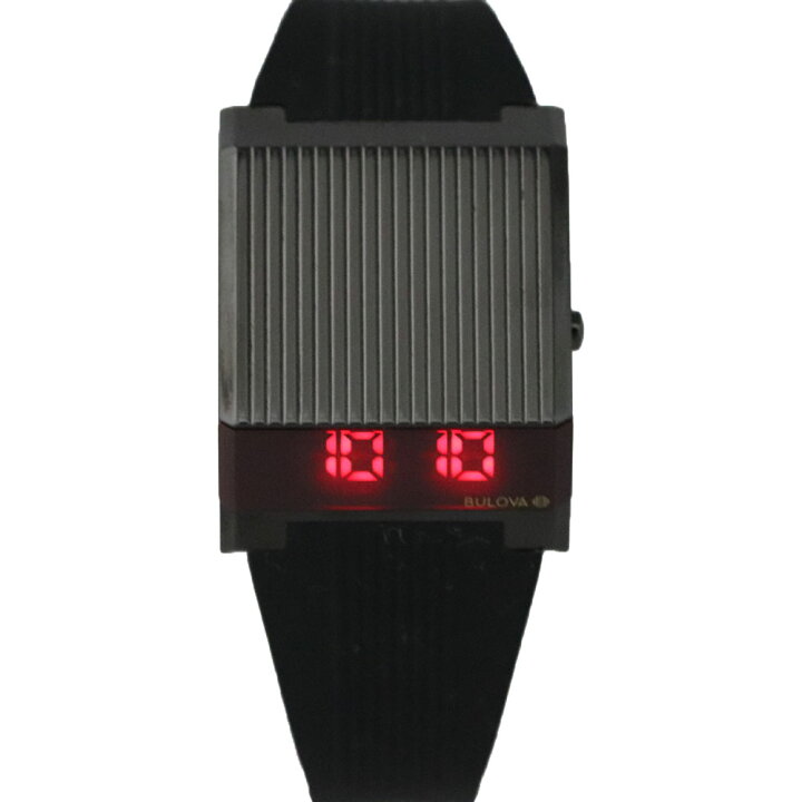 楽天市場】ブローバ Bulova 98C135 コンピュートロン ブラック 【中古 