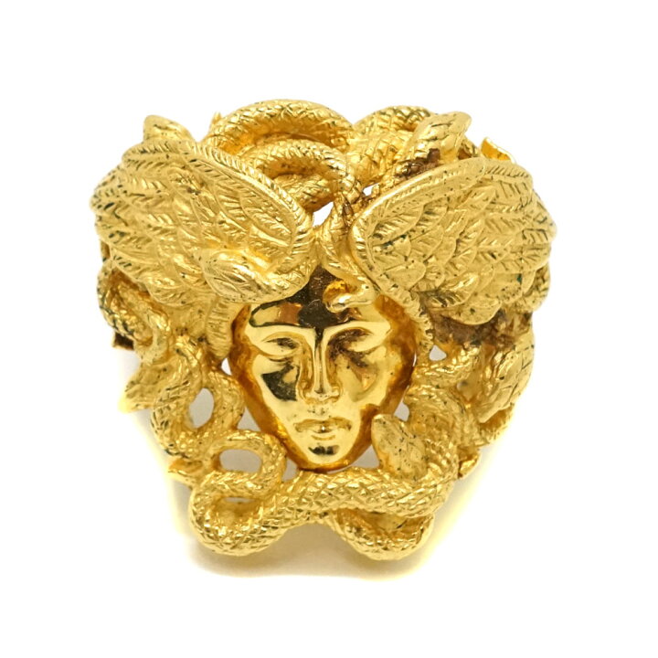 楽天市場】ヴェルサーチ Versace メデューサフェイスリング 指輪  