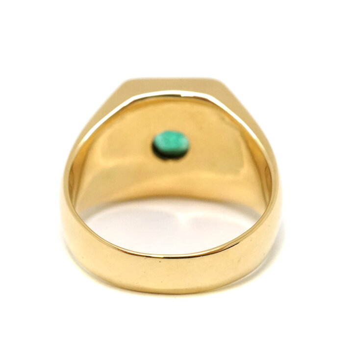 楽天市場】K18 18金 リング 指輪 エメラルド0.72ct ダイヤモンド0.10ct  