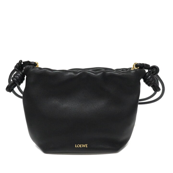 楽天市場】ロエベ LOEWE フラメンコパースバッグミニ ブラック 