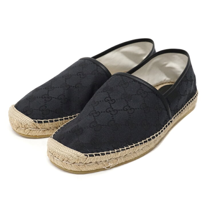 楽天市場】グッチ Gucci 466903 スリッポン エスパドリーユ 靴【中古  