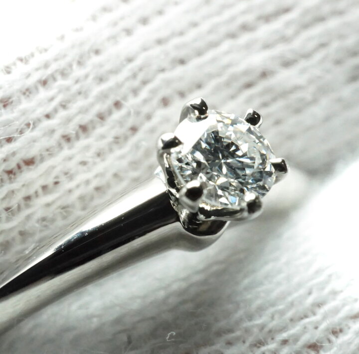 楽天市場】ティファニー Tiffany&Co. Pt950 プラチナ D0.18ct 