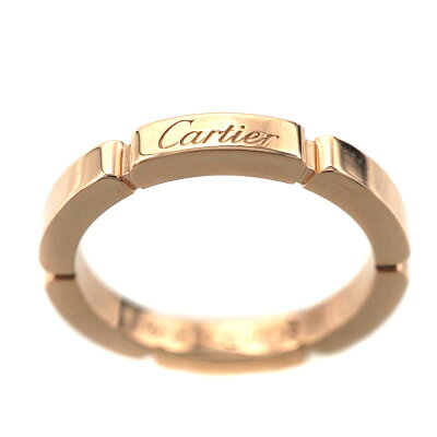 カルティエCartierK18PGピンクゴールドB4079847マイヨンパンテールウェディングリング【中古】