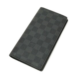 ルイヴィトン Louisvuitton N62665 ポルトフォイユ・プラザ 二つ折り長財布 ダミエグラフィット ブラック【中古】