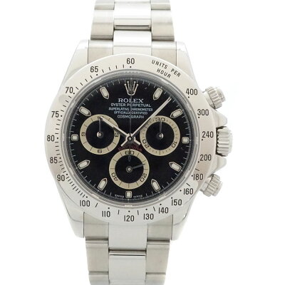 ロレックスRolex116520デイトナブラックランダム番【中古】