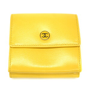 シャネル(CHANEL) ココボタン(coco button) 中古 三つ折り財布 | 通販 
