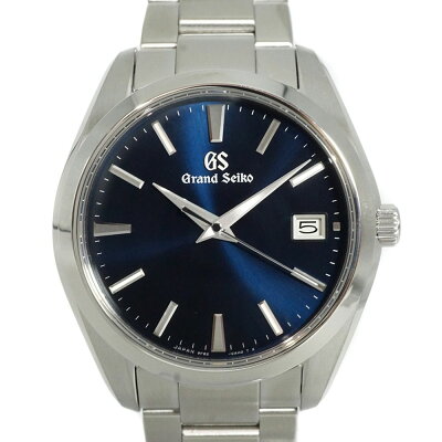 グランドセイコーGrandSeikoSBGV2259F82-0AF0ヘリテージコレクション9Fクオーツ腕時計ブルー文字盤【中古】
