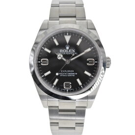 ロレックス Rolex 214270 エクスプローラー1 メンズ 自動巻き 腕時計 ランダム番 ブラック 【中古】