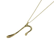楽天市場】ティファニー イニシャル ネックレス k18の通販