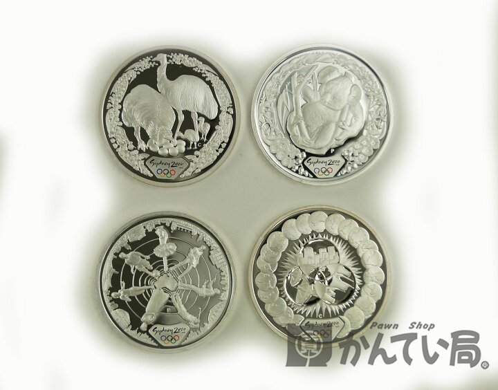 楽天市場】【2000年シドニーオリンピック公式記念コイン 5ドル銀貨4 