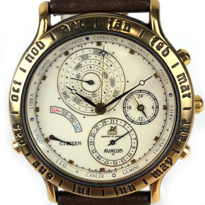 楽天市場】CITIZEN シチズン アバロン 腕時計 クォーツ 6700-G70013