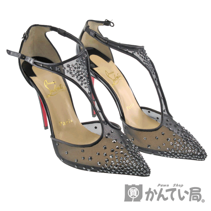 希少✨クリスチャンルブタン マルチカラー リボン エナメル サンダル ハイヒール 希少✨クリスチャンルブタン マルチカラー リボン エナメル サンダル