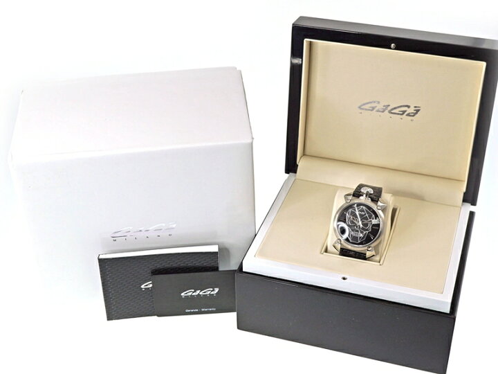 楽天市場】GaGa MILANO 【ガガミラノ】 6010.01S マヌアーレ45MM 