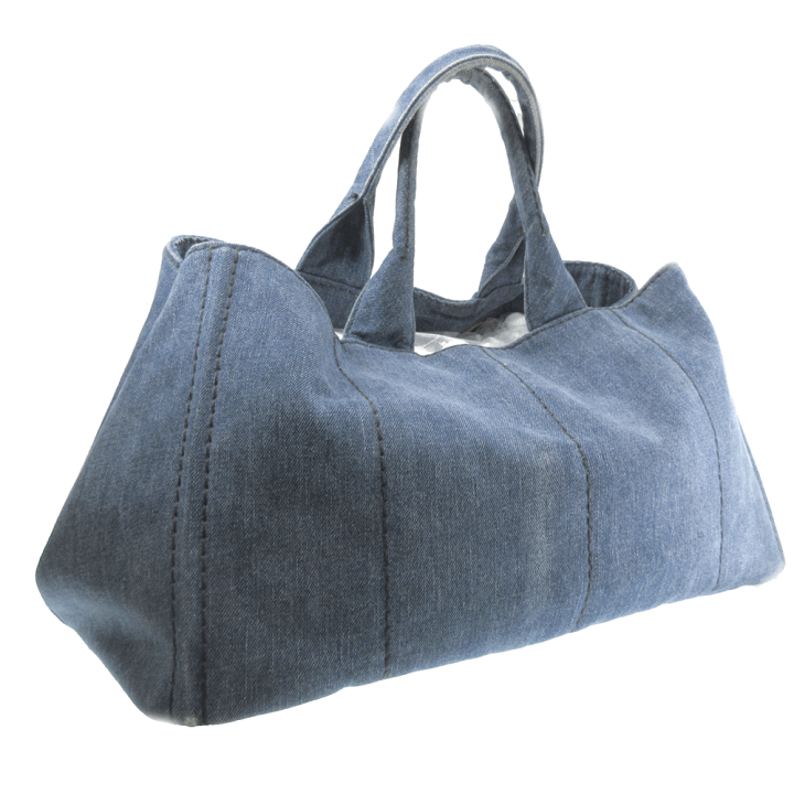 楽天市場】PRADA【プラダ】B1872B カナパラージトート デニム ブルー系 
